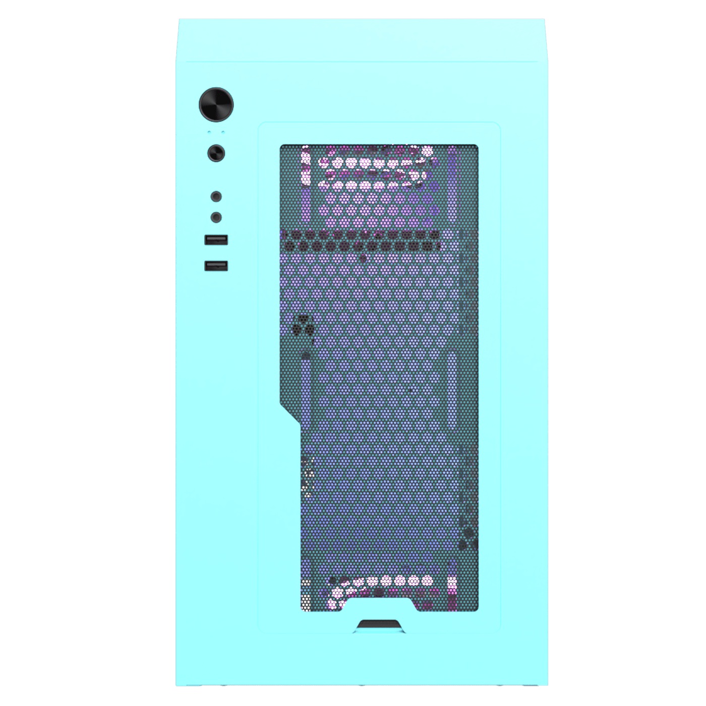 MRED Mercury Noir RGB Boitier PC Moyen tour ATX Gamer (MR-017